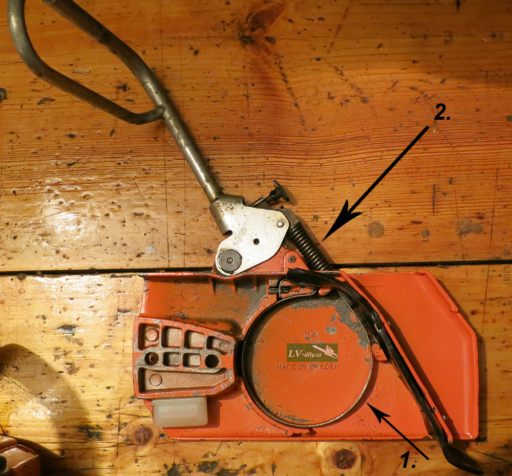 Kompletní kryt brzdy Husqvarna, STIHL