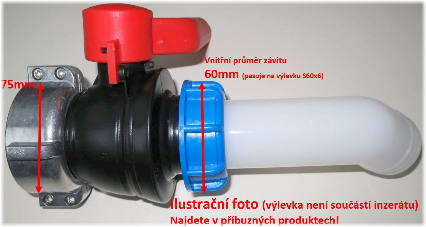 Ventil ibc + výlevka