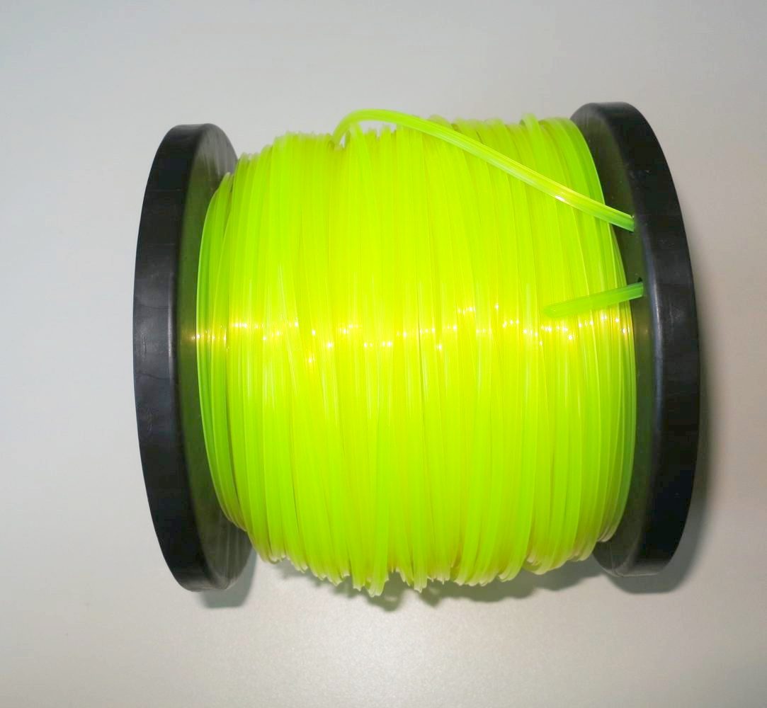 Struna do křovinořezu 3mm 74m - hvězdice