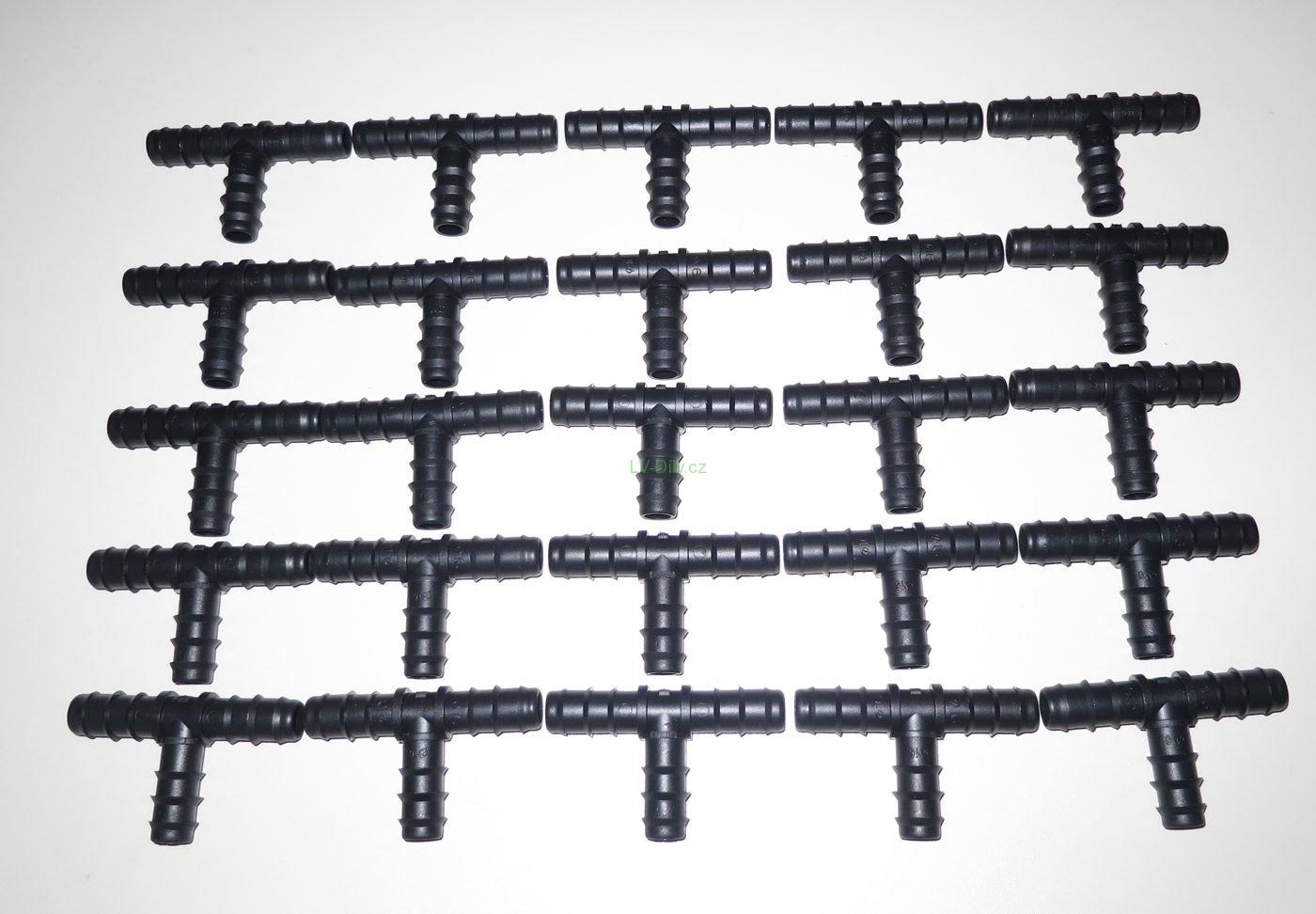 Příslušenství pro kapkovou závlahu, spojka pro 16mm - 25ks