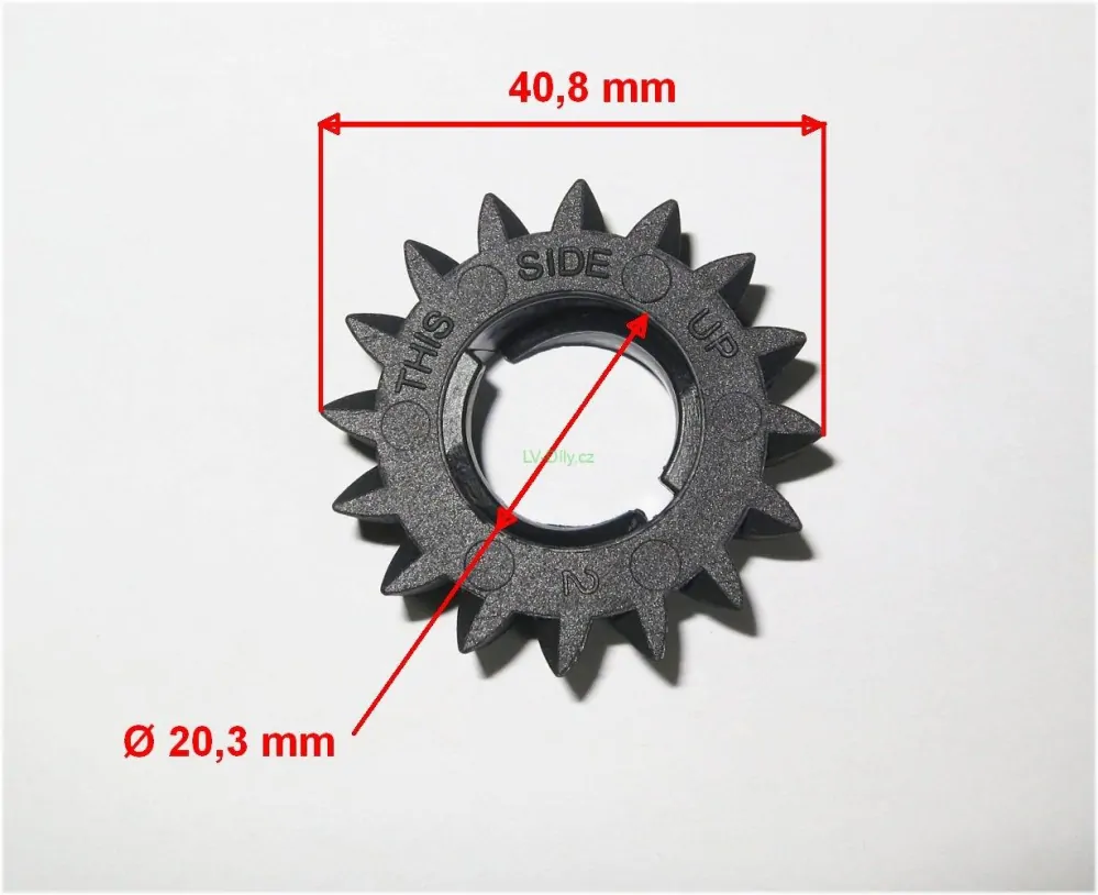 Ozubené kolo elektrického startéru - Briggs & Stratton, Craftsman, Toro, AL-KO, Alko, John Deere