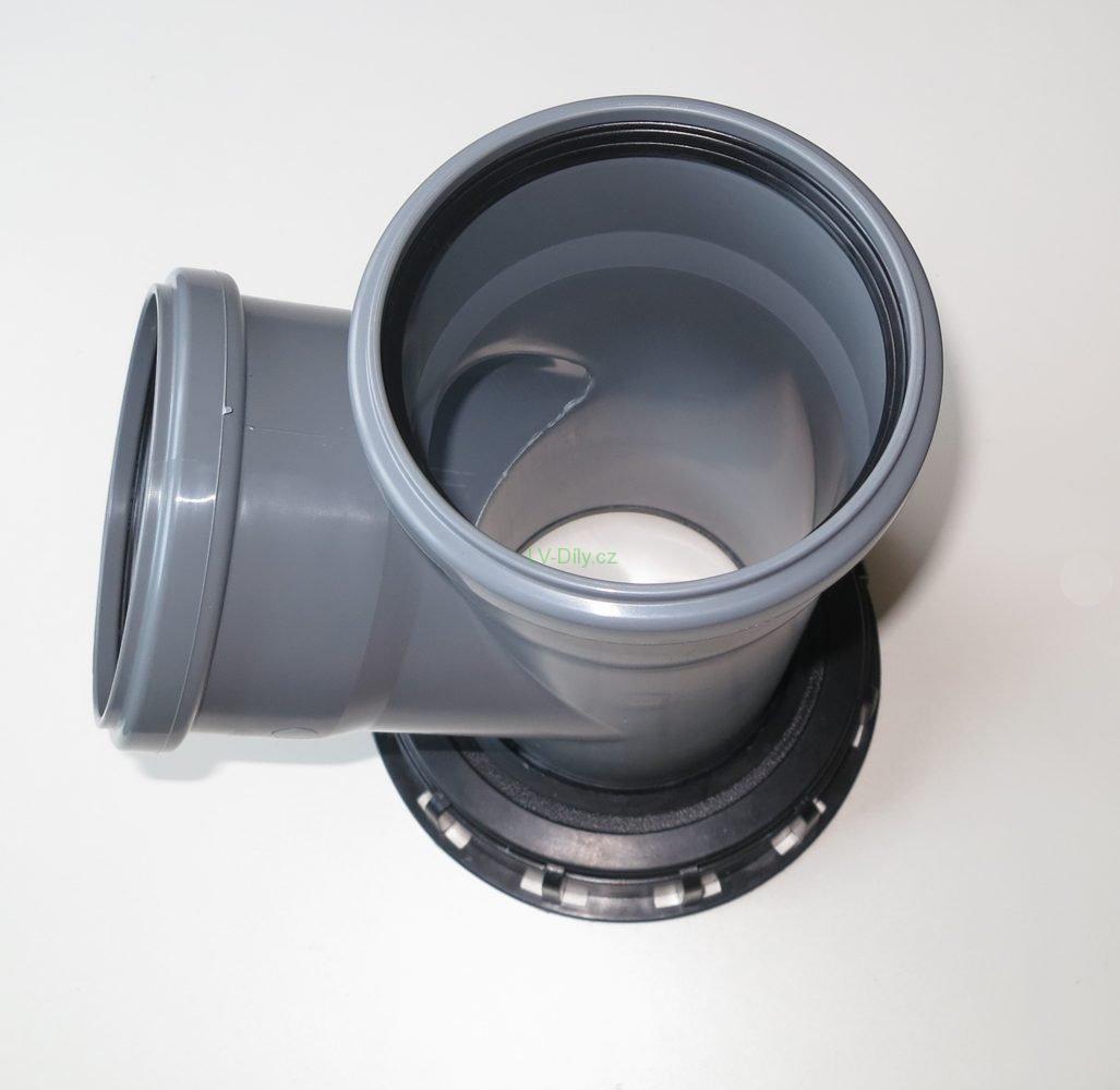Připojení nádrže k okapu - přepad 110mm