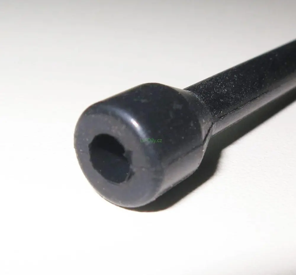 Olejová hadička do motorové pily - délka 14cm, tloušťka 6mm