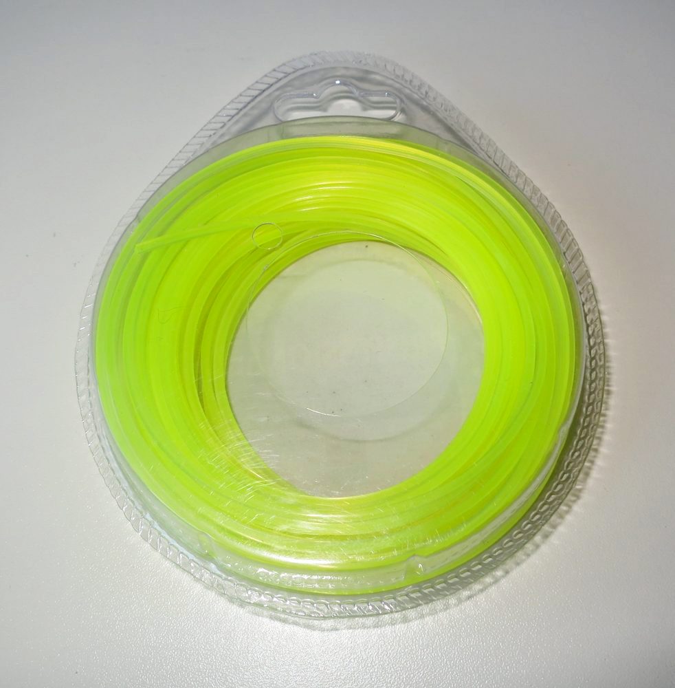 Struna do křovinořezu 15m, 1,65mm - čtverecová