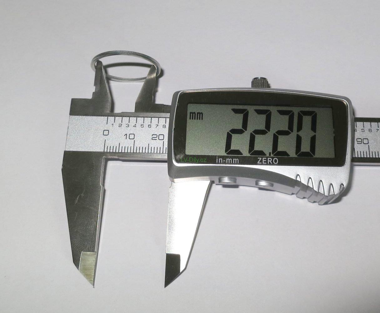 Redukční kroužek z 25,4mm na 22,2mm