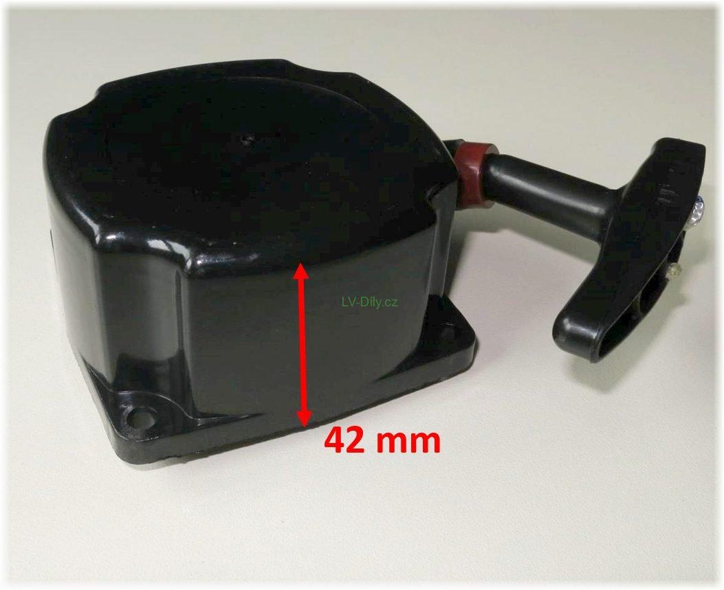 Startér na křovinořez náhradní 32cc, 43cc, 52cc - tloušťka 42mm
