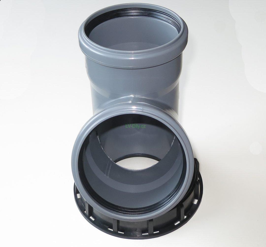 Připojení nádrže k okapu - přepad 110mm