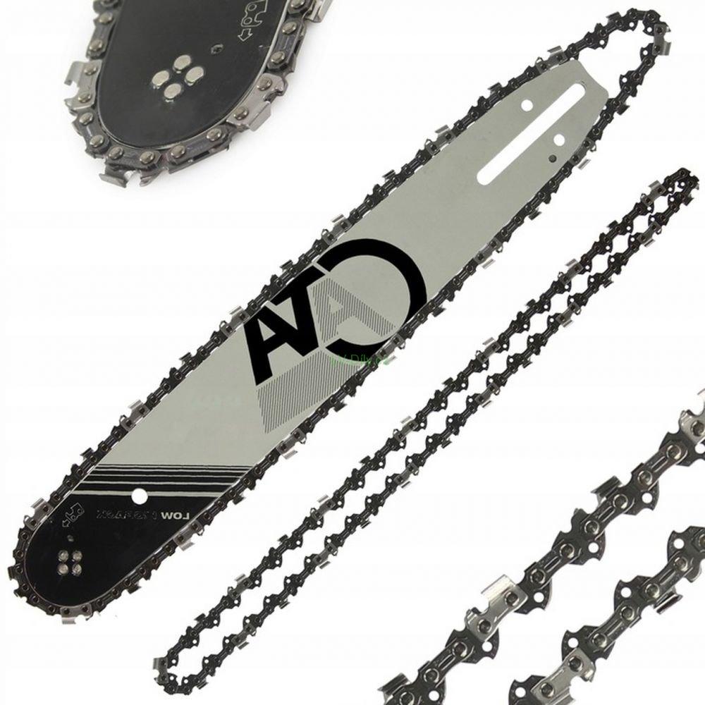2x pilové řetězy a lišta pro řetězovou pilu - 35cm 14" 3/8" 52z