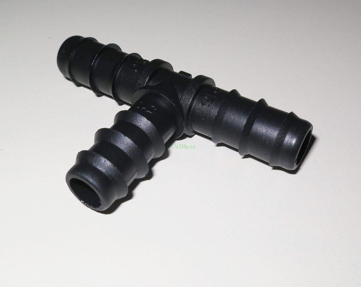 Příslušenství pro kapkovou závlahu, T-kus pro 16mm - 25ks