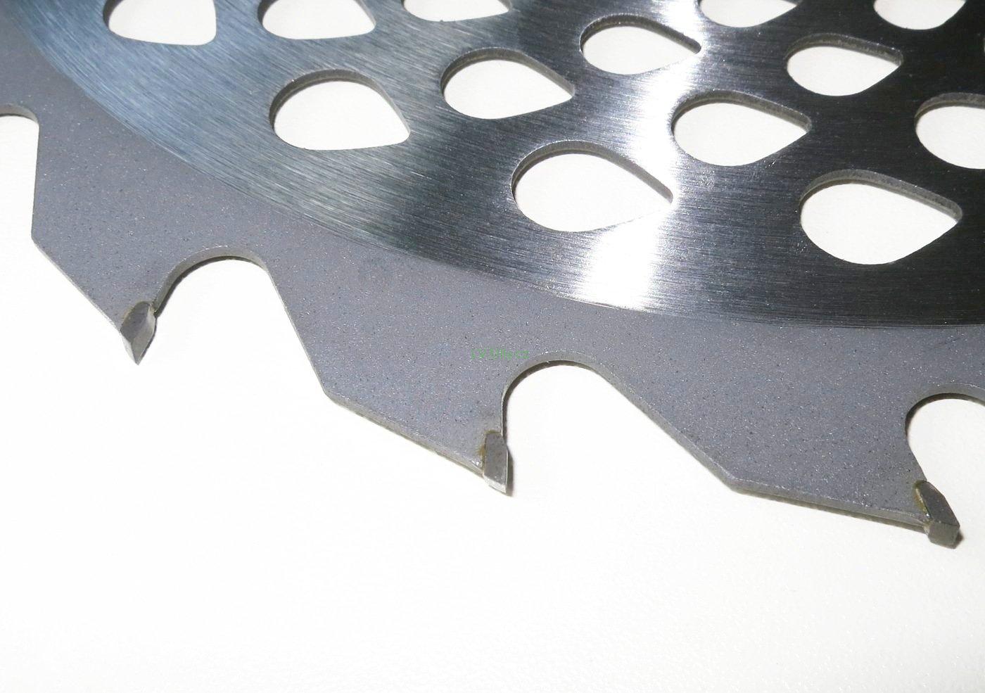 Řezný kotouč na křovinořez 255mm 24 zubů
