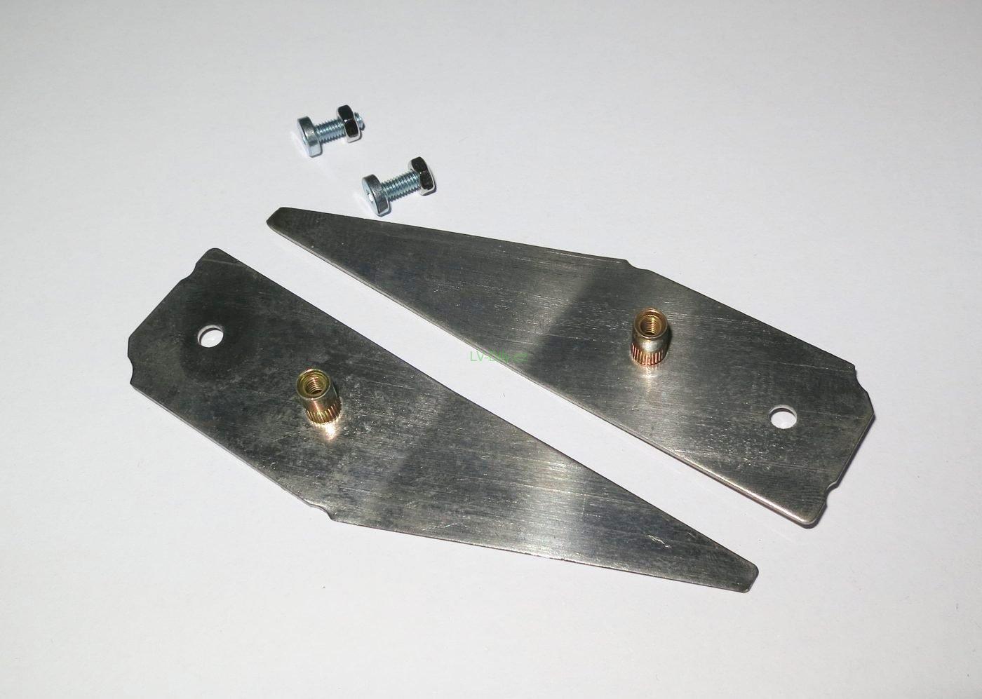2x Nože do robotické sekačky 9,1 cm - ALKO