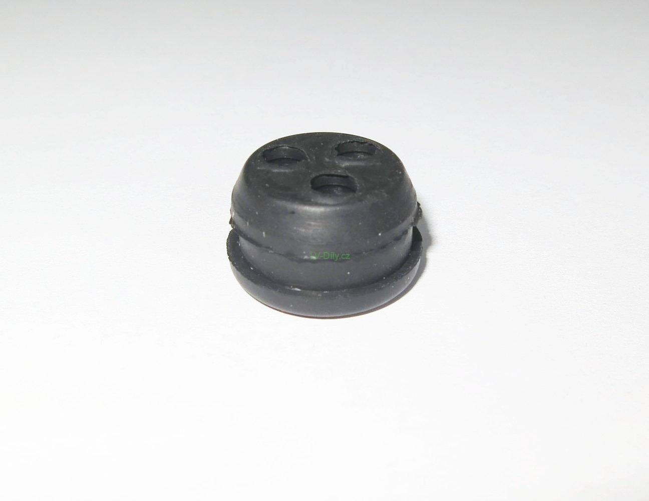 Průchodka palivové nádrže 17x12x5mm - 3 otvory