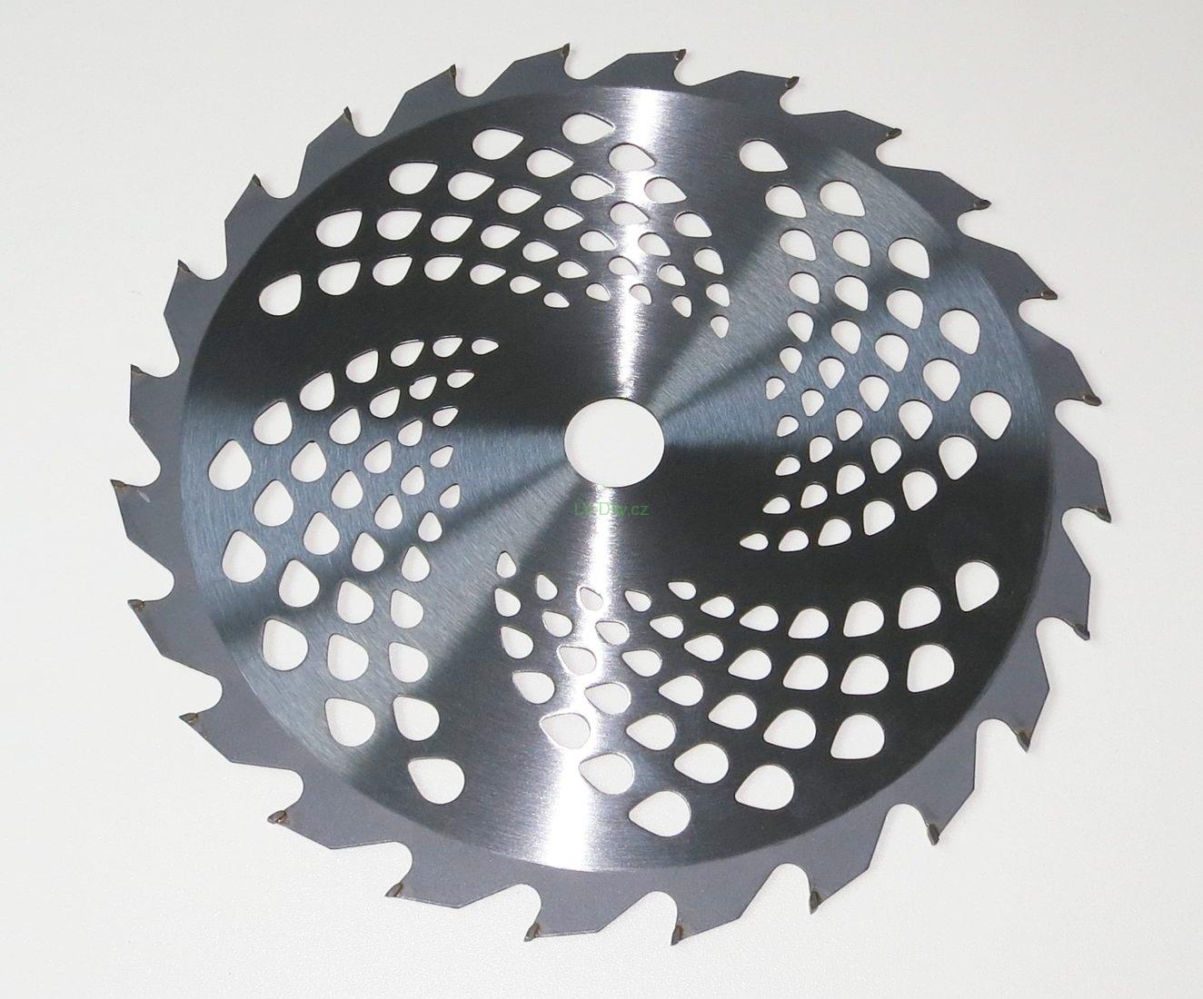 Řezný kotouč na křovinořez 255mm 24 zubů