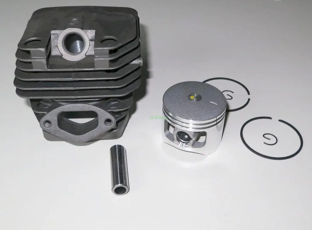 Kompletní válec s pístem pro motorové pily 45cc, 52cc, 58cc - průměr 45mm