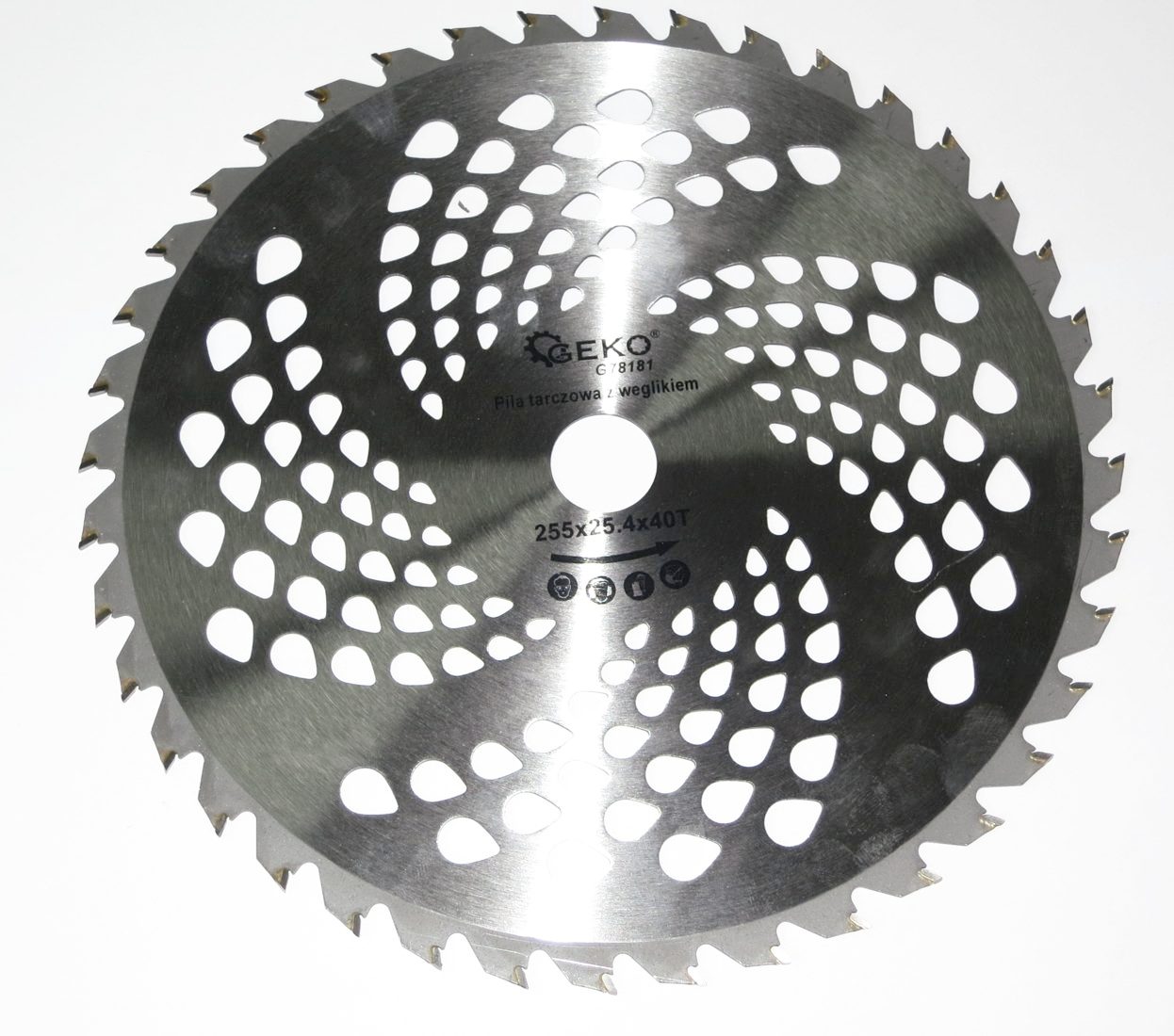 Pilový kotouč do křovinořezu 255mm 40 zubů