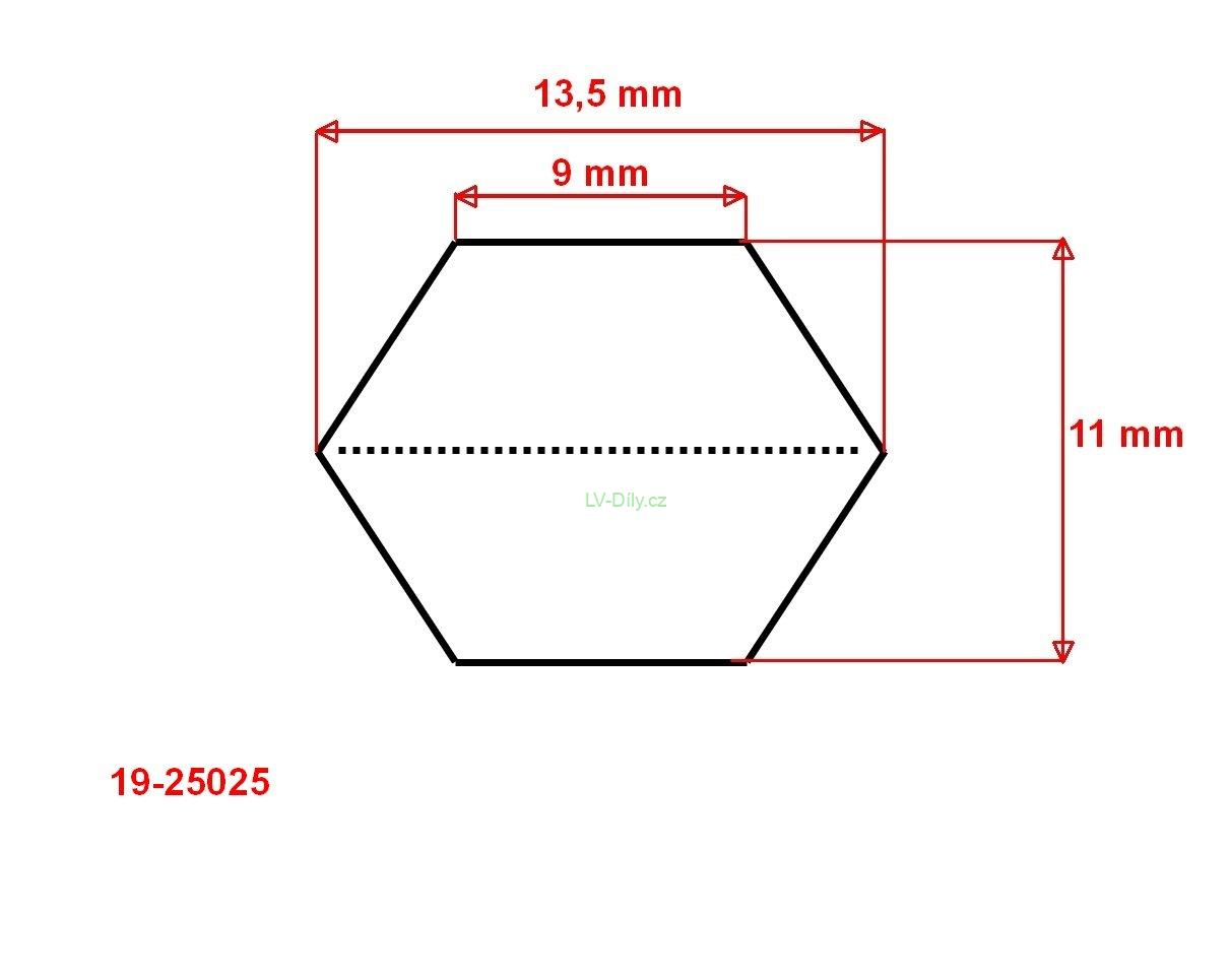 Klínový řemen pro pohon sečení - MTD, Solo, Oleo-Mac, Efco, Alko - 2288x2339x13,5mm