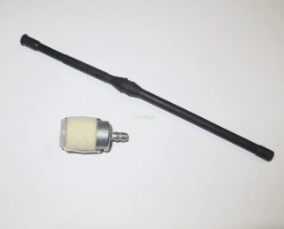Palivová hadička do motorové pily s filtrem - délka 17,5cm