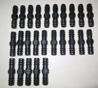Příslušenství pro kapkovou závlahu, spojka pro 16mm - 25ks