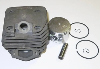 Kompletní válec s pístem pro motorové pily 58cc - průměr 45,2mm