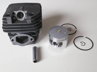 Kompletní válec s pístem pro motorové pily 45cc, 52cc, 58cc - průměr 45mm