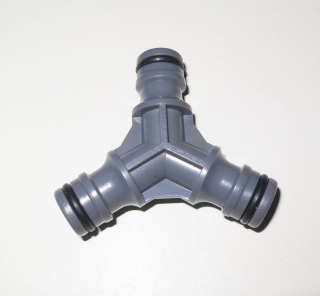Spojovací adaptér pro 3 rychlospojky na zahradní hadici 3/4"