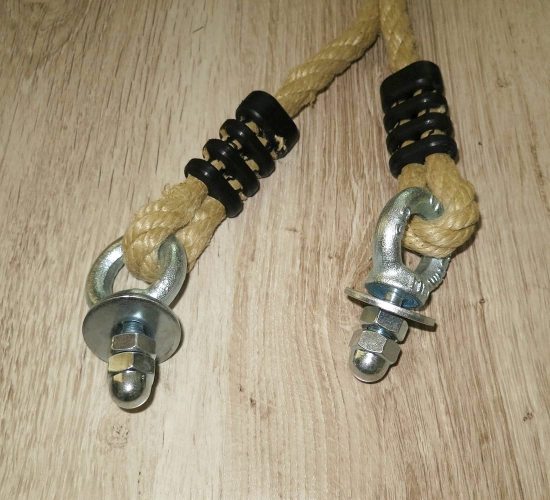 Houpačka z pneumatiky - sada lan pro výrobu 2,5m