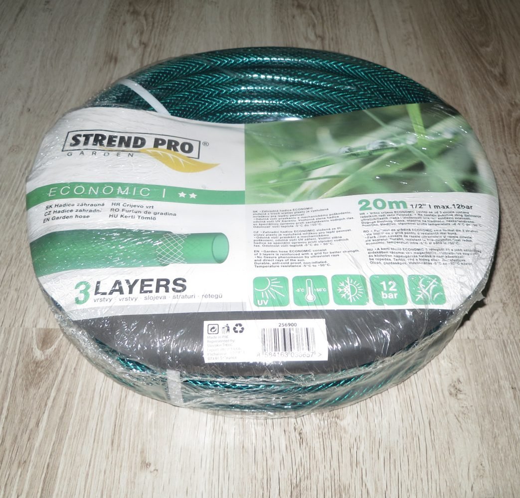 Zahradní hadice na vodu 1/2" 20m