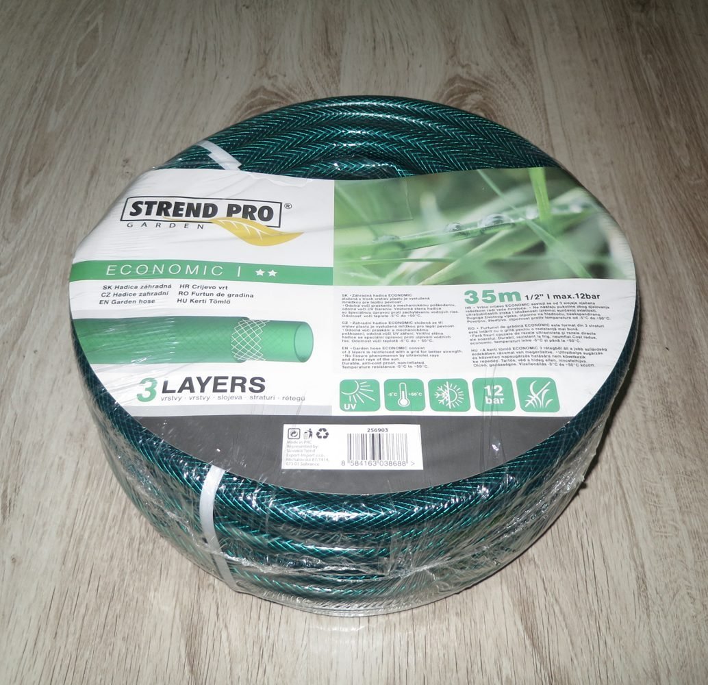 Zahradní hadice na vodu 1/2" 35m
