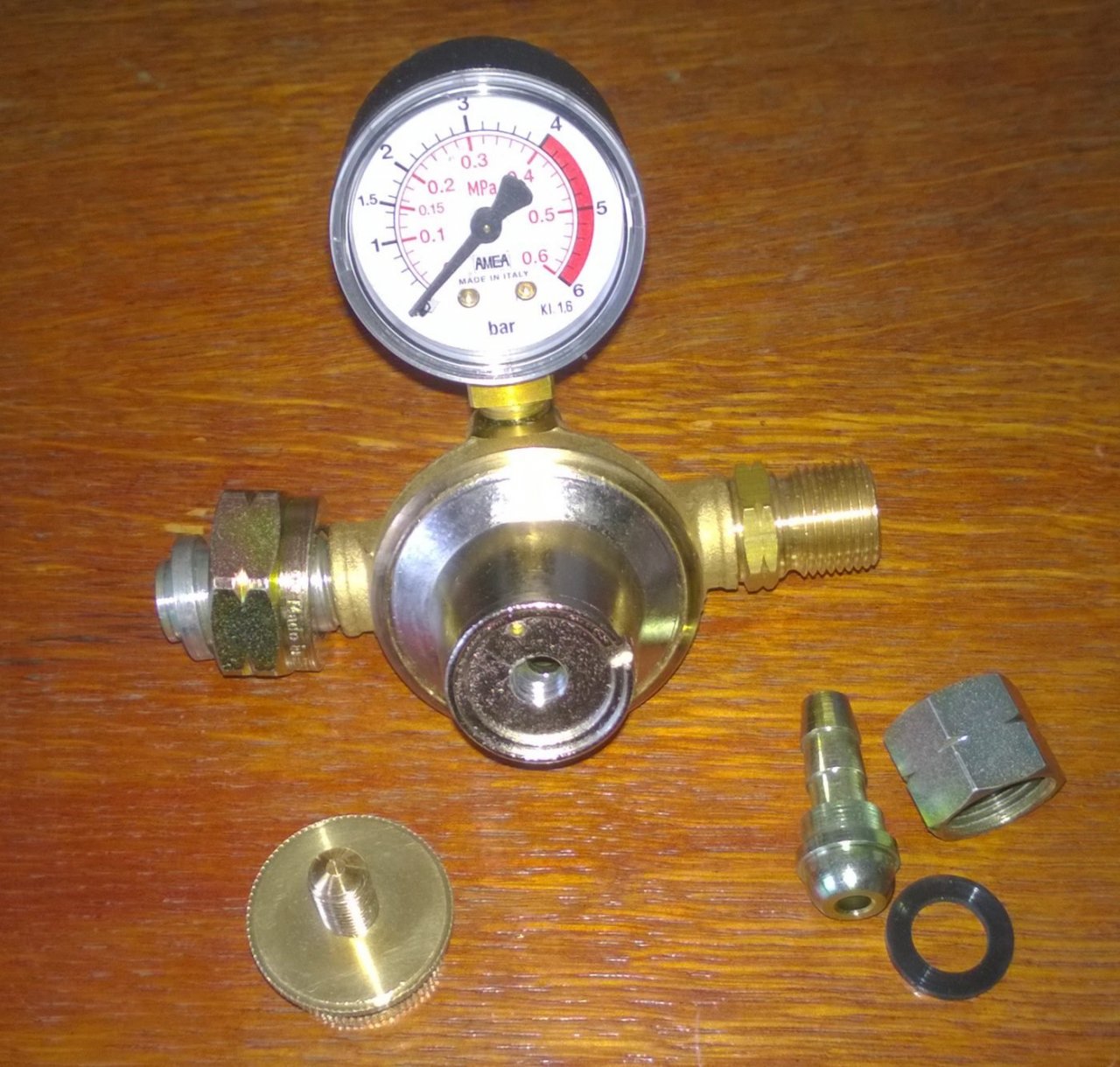 Regulátor tlaku plynu PB 0,5-4bar 69907