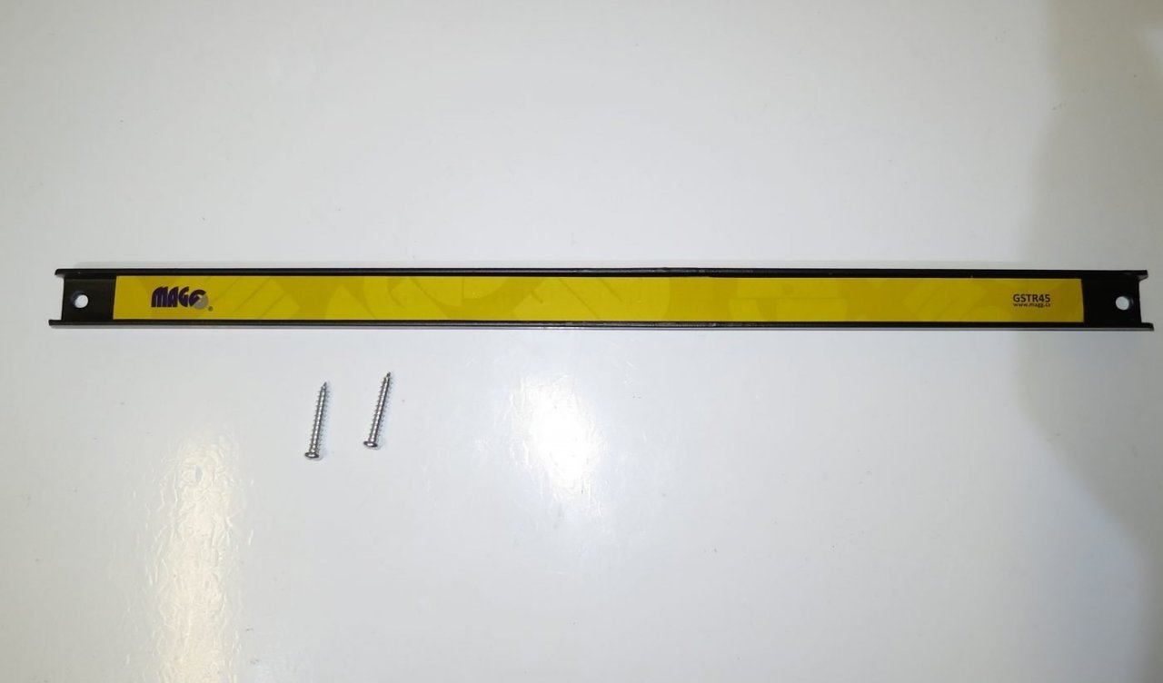 Magnetická lišta na nářadí GSTR45