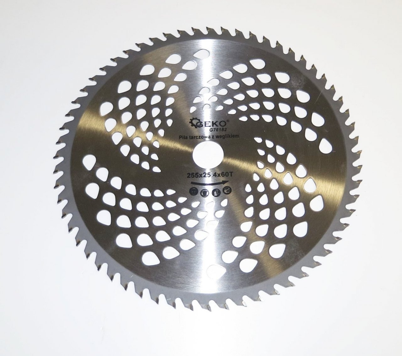 Pilový kotouč na křovinořez 255mm 60 zubů