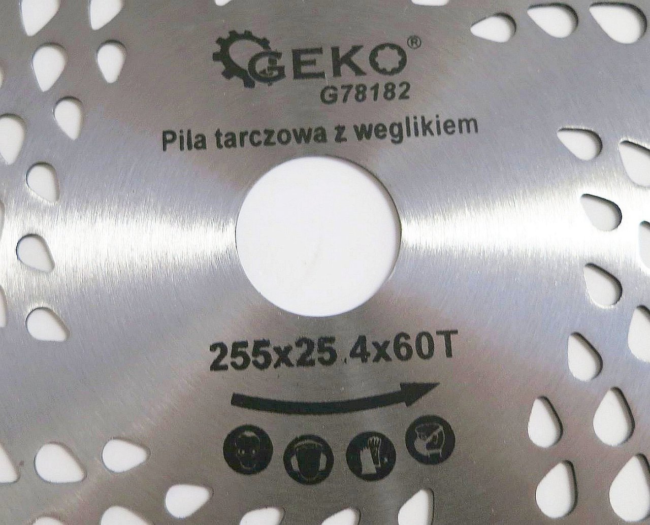 Pilový kotouč na křovinořez 255mm 60 zubů