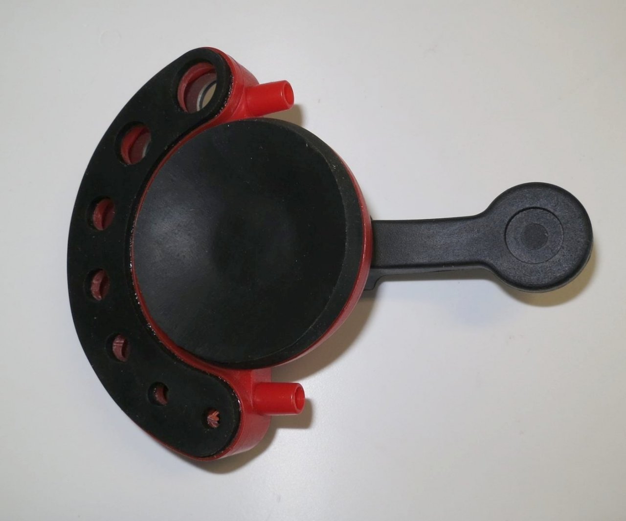 Vodící šablona s přísavkou pro diamantové vrtáky