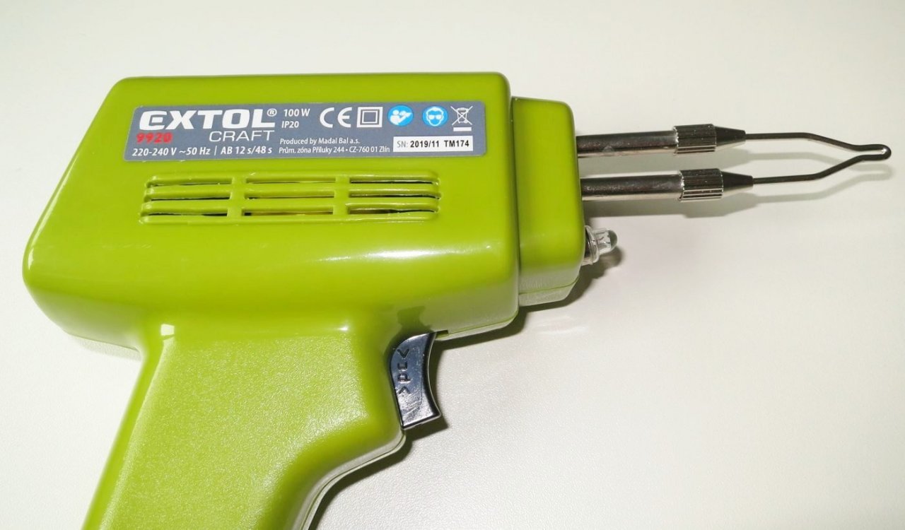 Pistolová pájka - 100W 9920