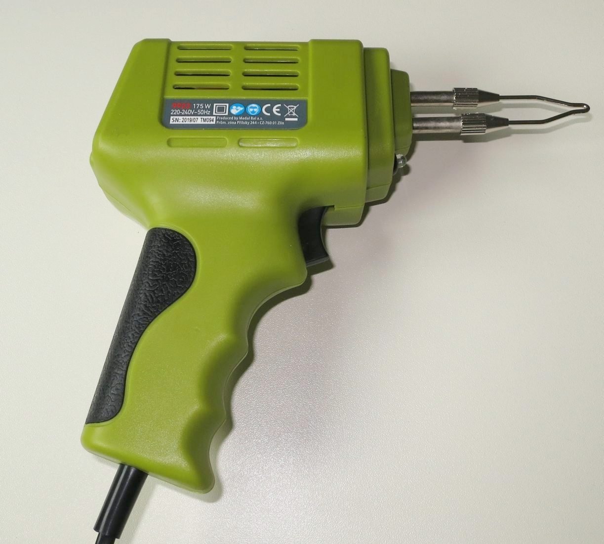 Elektrická pájka - 175W v kufru 9923