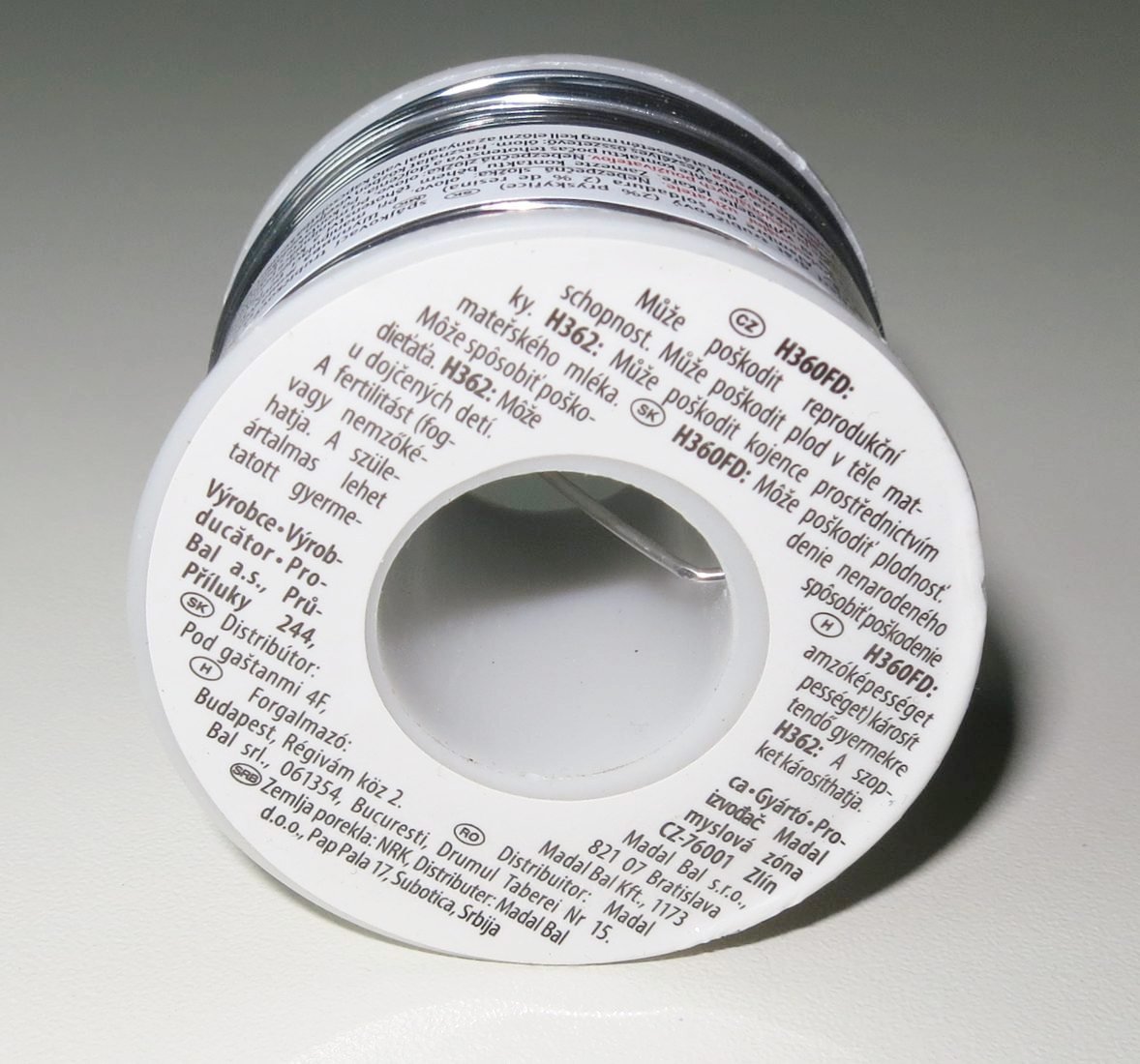 Pájecí cín - 1mm 250g