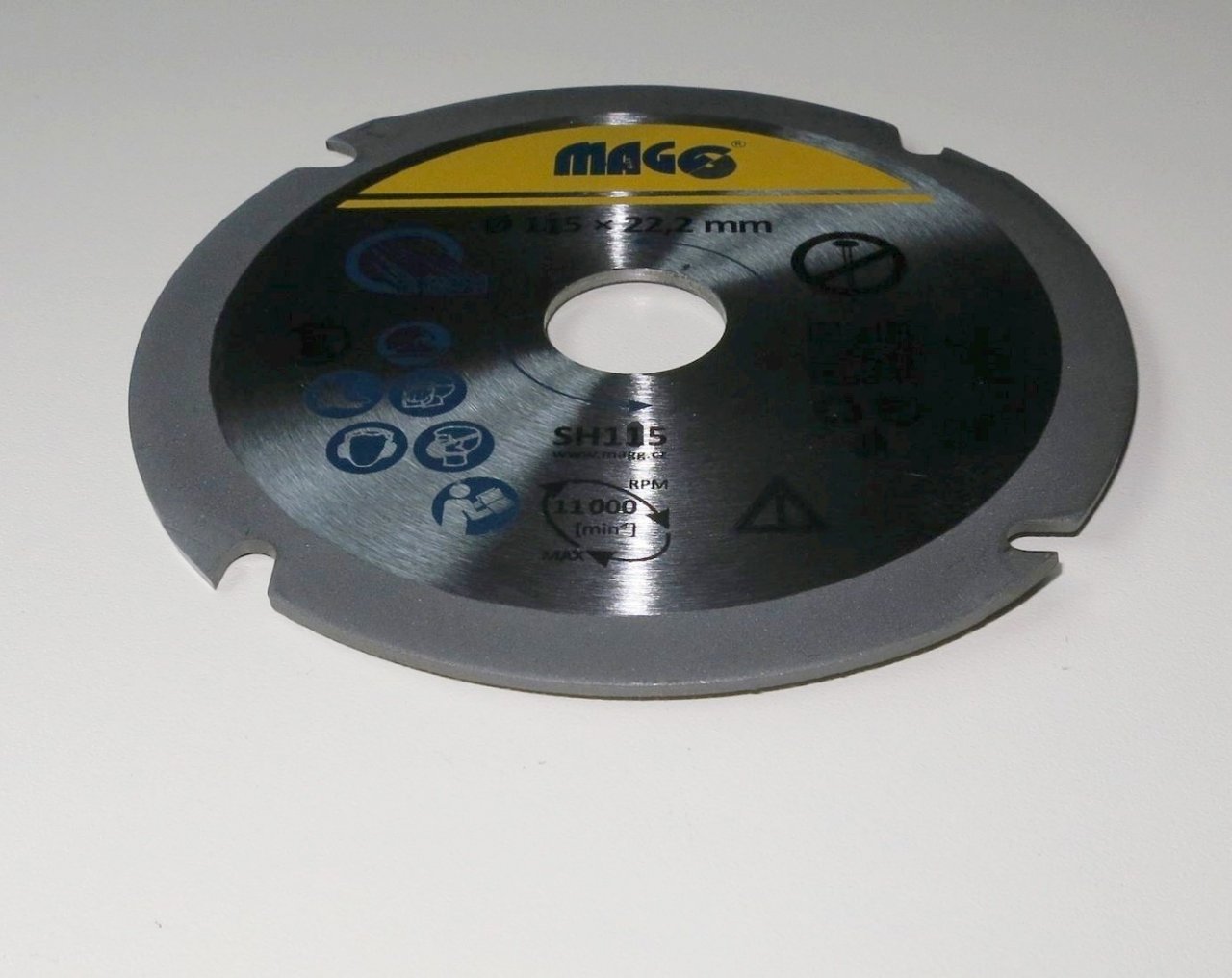 Pilový kotouč do úhlové brusky 115mm