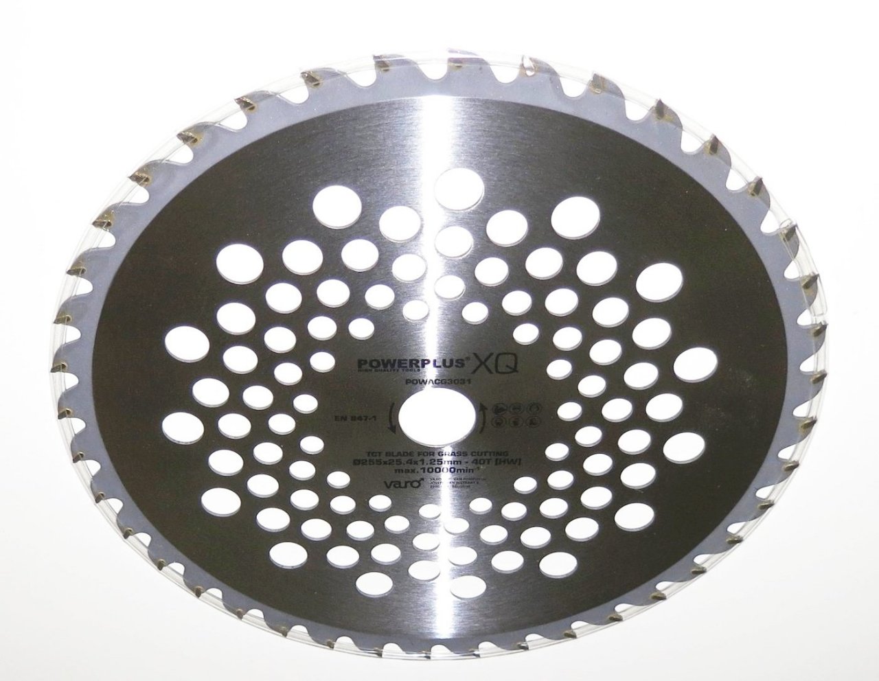 Pilový kotouč na křovinořez 255mm 40 zubů POWACG3031
