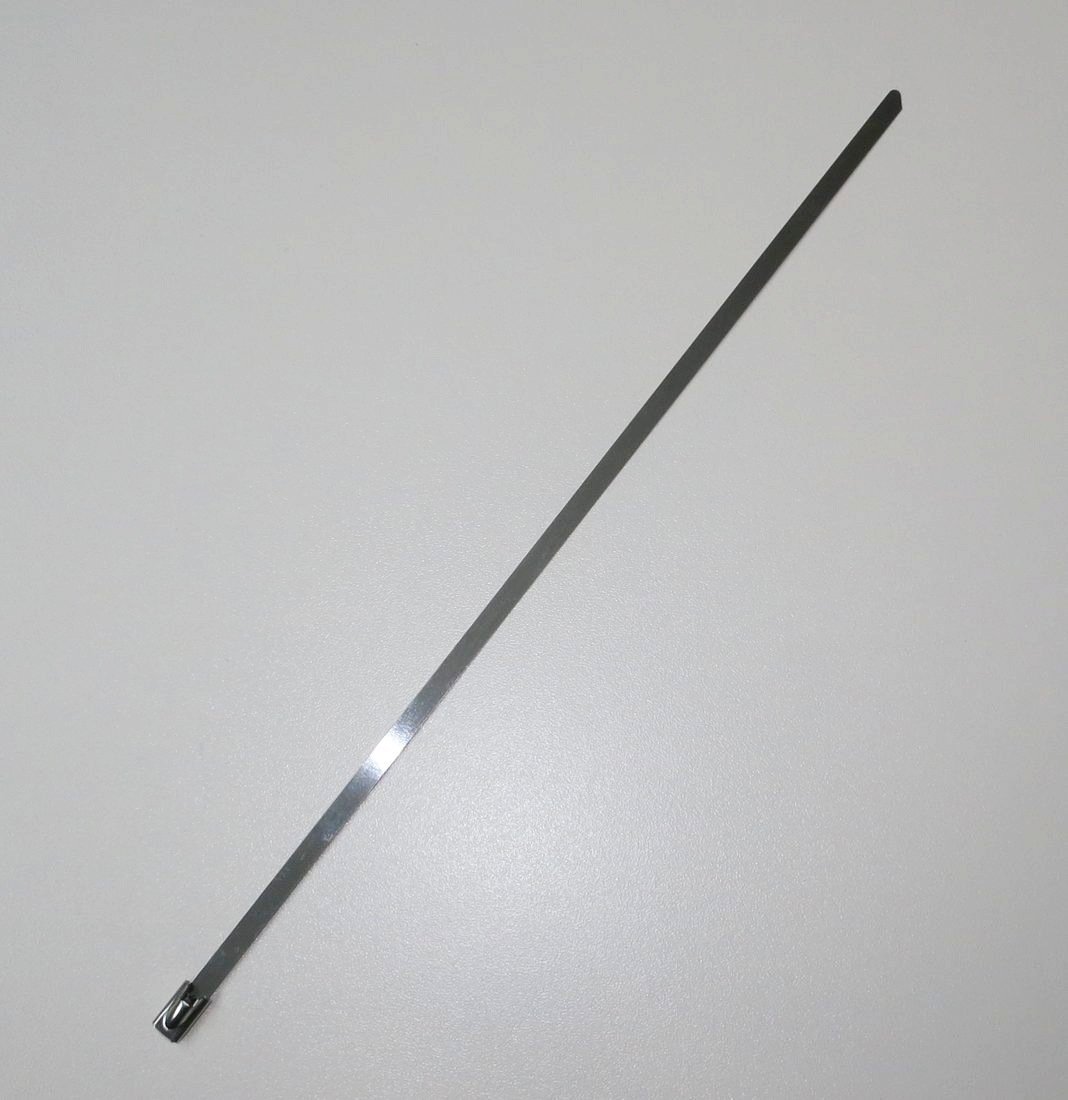 Stahovací pásky kovové 250mm - 100ks