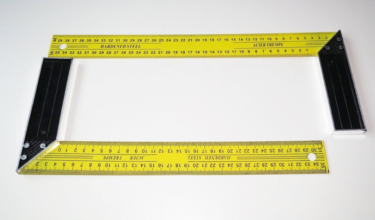 Výhodný set - Kovový úhelník 40x15 a 35x15