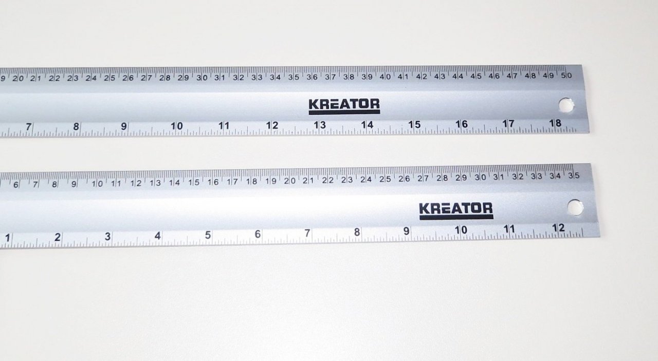 Výhodný set - Kovový úhelník Profi 35 a 50 cm