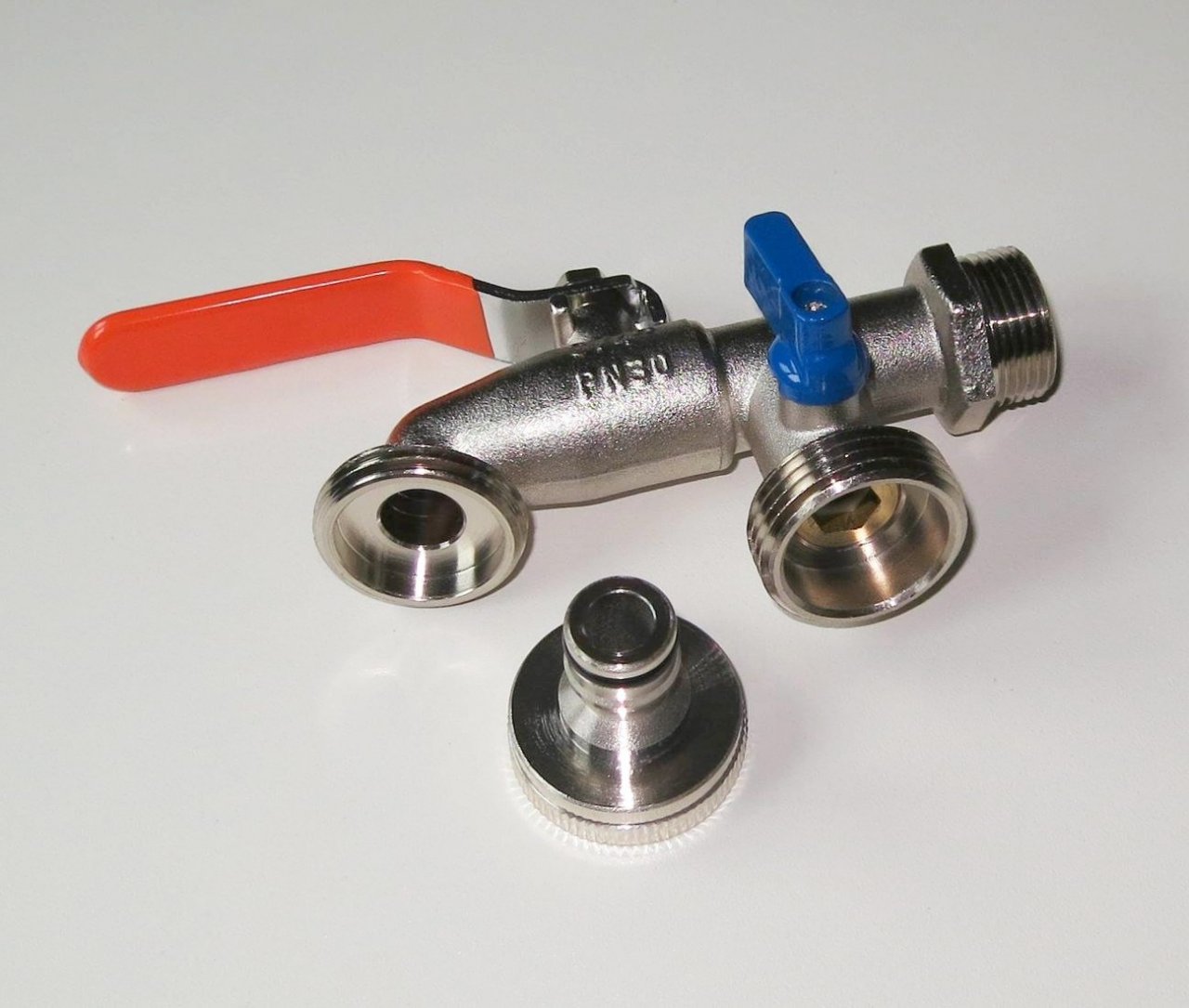Zahradní ventil 3/4" - 2x koncovka 1"