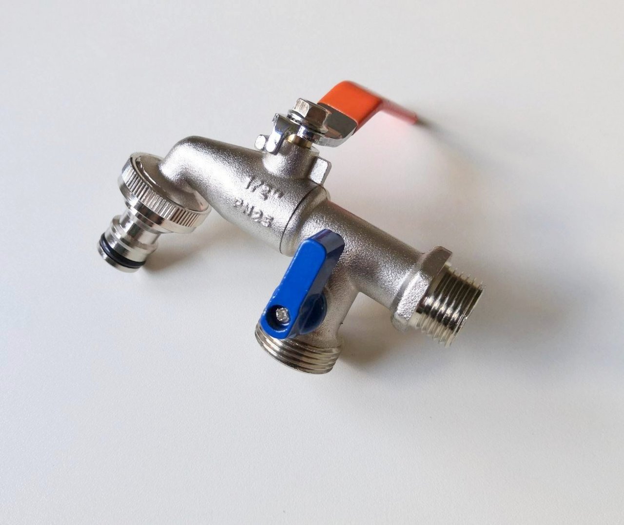 Zahradní ventil 1/2" - 2x koncovka 3/4"