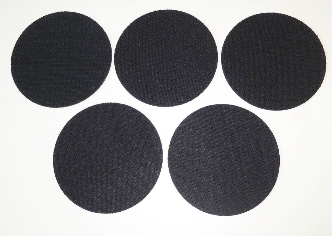 Výhodný set 5x Nosič brusných výseků náhradní 125mm (Suchý zip+samolepící)