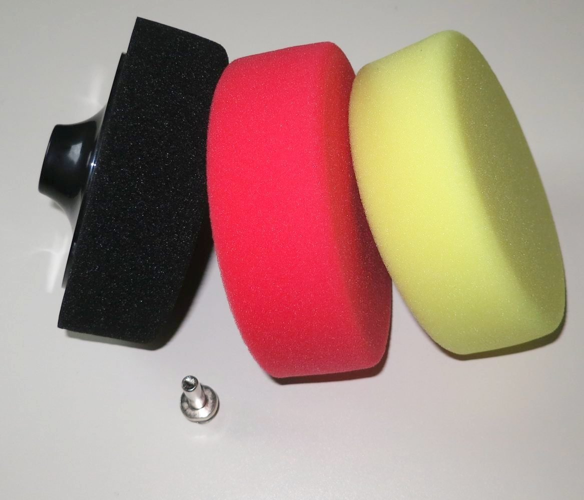 Pěnové leštící kotouče - sada 3 kusy 150mm