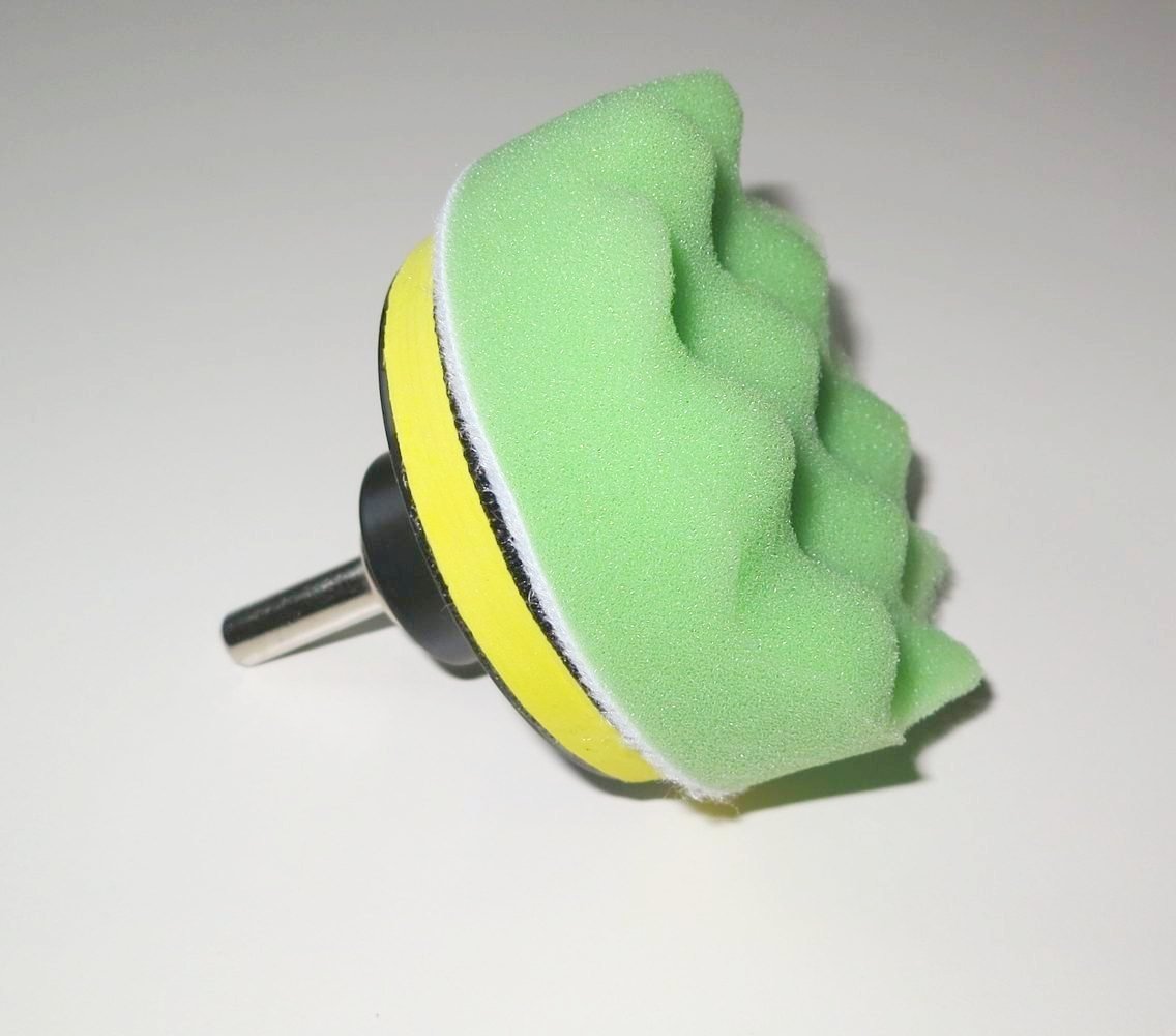 Pěnové leštící kotoučky - sada 9 kusů 80mm